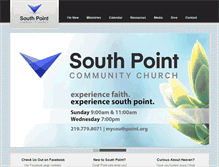 Tablet Screenshot of mysouthpoint.org